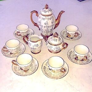 Vintage 15 piece Espresso Coffee Set